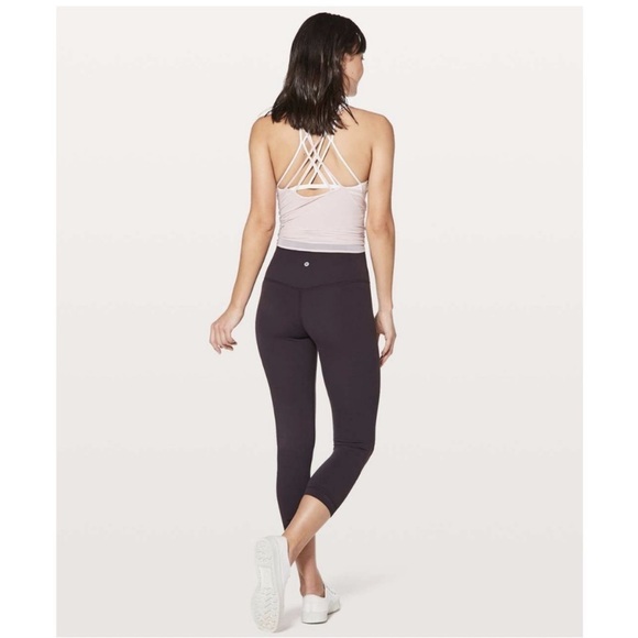 Lululemon Align Crop Leggings Deep Phantom Purple - Picture 1 of 13